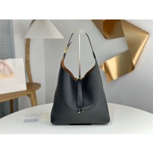 CHLOE Marcie hobo bag in grained leather black 2025