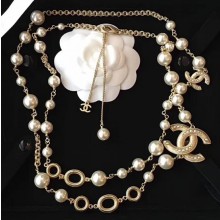 Chanel Pearl Long Necklace 32 2018