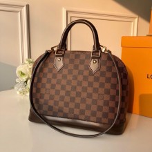 LOUIS VUITTON Damier Ebene coated canvas Alma PM N53151 2024