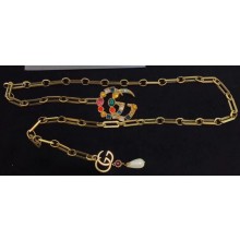 Gucci Double G Multicolor Waist Chain 2019