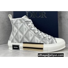 Dior B23 High-Top Sneakers in CD Diamond Canvas 02 2022