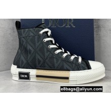 Dior B23 High-Top Sneakers in CD Diamond Canvas 04 2022