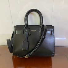 saint laurent nano sac de jour in smooth leather black(original quality)