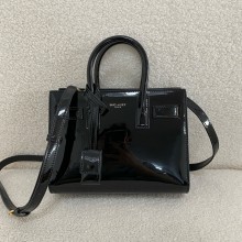 saint laurent nano sac de jour in patent leather BLACK (original quality)