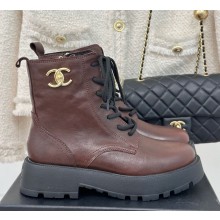 Chanel Calfskin CC Lace-Up Combat Boots-02 1111-2024