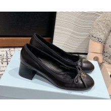 Prada Nappa leather Mary Jane pumps black 1111-2025