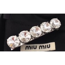 Miu Miu Hair clip with crystals