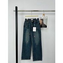 CHANEL DARK BLUE JEANS 2024