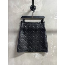 Chanel black lambskin SKIRT P79054 2025
