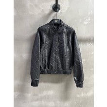 Chanel black lambskin jacket P79054 2025