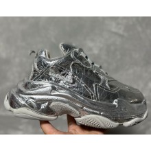 Balenciaga Triple S Silver Metallic 2024
