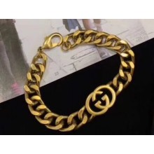 Gucci GG Running Yellow Gold Bracelet 2019