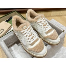 Gucci Women's MAC80 Sneakers Leather 760462 wool 2023