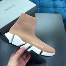 Balenciaga Knit Sock Speed 2.0 Trainers Sneakers beige 2021
