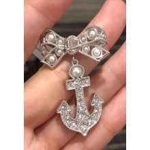 Chanel Brooch A58808 Silver 2018