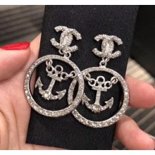 Chanel Earrings A58441 Silver 2018
