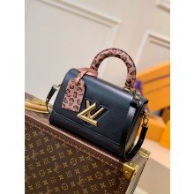 louis vuitton Fall 2021 twist MM EPI BAG M58568 BLACK