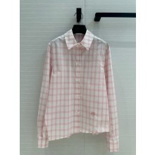 LOEWE pink Shirt in silk 2025