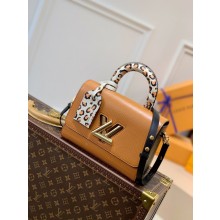 louis vuitton Fall 2021 twist MM EPI BAG M58689 GOLD CIPANGO