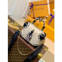 louis vuitton Monogram Empreinte leather PETITE MALLE SOUPLE bag m58518