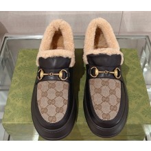 Gucci Wool Shearing Fur Loafer with Horsebit 04 2023