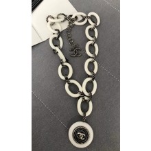 Chanel Resin Necklace A58741 White 2018