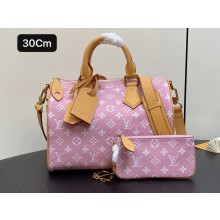 louis vuitton Speedy P9 Bandoulière 30 bag M21108 PINK 2025