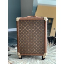 LOUIS VUITTON Monogram coated canvas Rolling Trunk M20212 2025