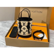 louis vuitton By The Pool nano bucket bag M82418 2023