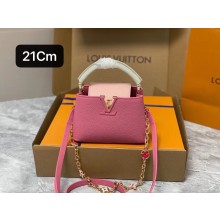 louis vuitton Capucines Mini bag M20845 rose 2023