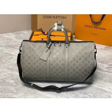 louis vuitton Keepall Bandoulière 50 M46117 GRAY 2023