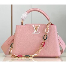 louis vuitton Capucines BB bag M21643 pink 2023