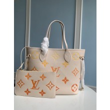 LOUIS VUITTON Neverfull MM tote bag M46516 BEIGE/CLAIR 2023