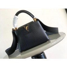 louis vuitton mini CAPUCINES bag M56071 black 2024
