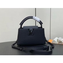 LOUIS VUITTON Capucines East-West MM BAG M23947 SO BLACK 2024