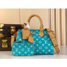 louis vuitton Speedy P9 Bandoulière 25 bag M11561 Turquoise 2024