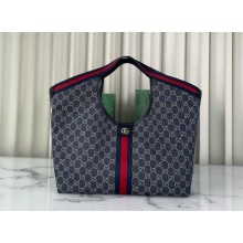 Gucci Giglio large tote bag BLUE 2025