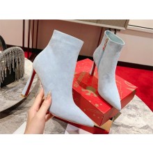 Christian Louboutin Condora 85 mm Low boots blue 2023
