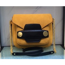 Stella Mccartney Yellow Stella Popper Shoulder Bag 2018