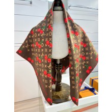 LV x TM Denim Cerise Square 90 m96389 brown 2025