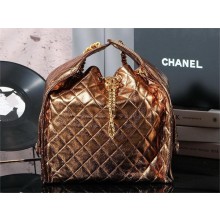 chanel 25 Medium Handbag IN Grained Calfskin & Gold-Tone Metal AS5311 GOLD 2025