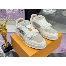 Louis Vuitton women's/men's LV Trainer sneakers white 2024