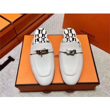Hermes Kelly Buckle Oz Mules 68(original quality)