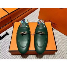 Hermes Kelly Buckle Oz Mules 59(original quality)