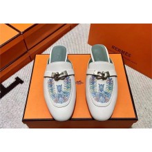 Hermes Kelly Buckle Oz Mules 70(original quality)