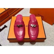 Hermes Kelly Buckle Oz Mules 61(original quality)