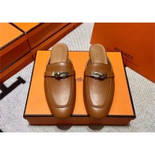 Hermes Kelly Buckle Oz Mules 64(original quality)