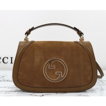 Gucci Blondie shoulder bag 815719 Brown suede 2024