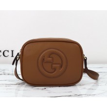 Gucci Blondie mini shoulder bag 820429 Brown smooth leather 2024