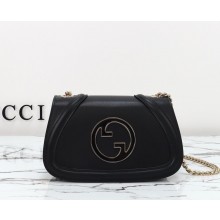 Gucci Blondie mini shoulder bag 815711 black leather 2024